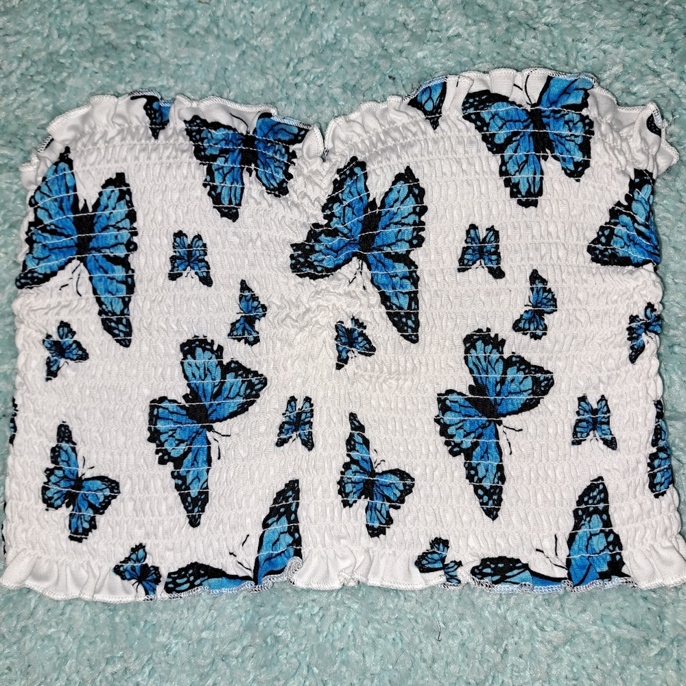 Rue21 Butterfly Crop Top!